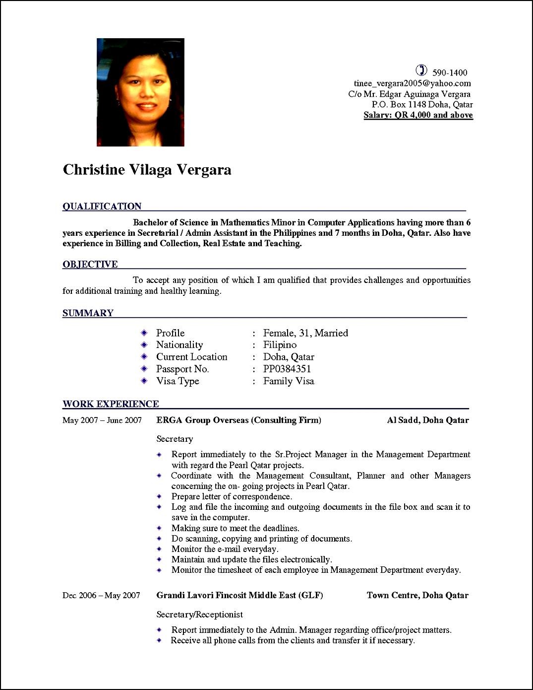 curriculum vitae - cv resume - cv login