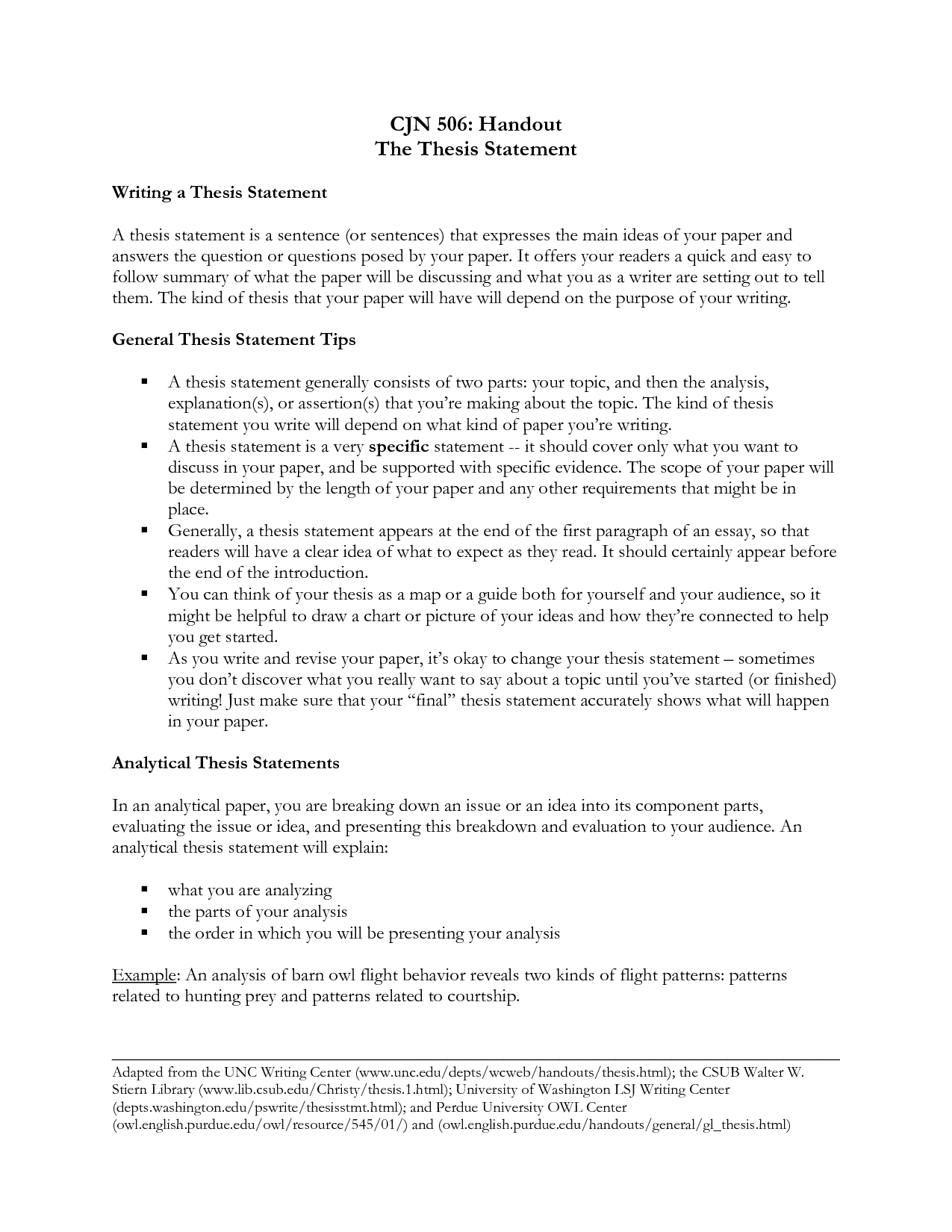 Good thesis statement examples Good thesis statement examples picture