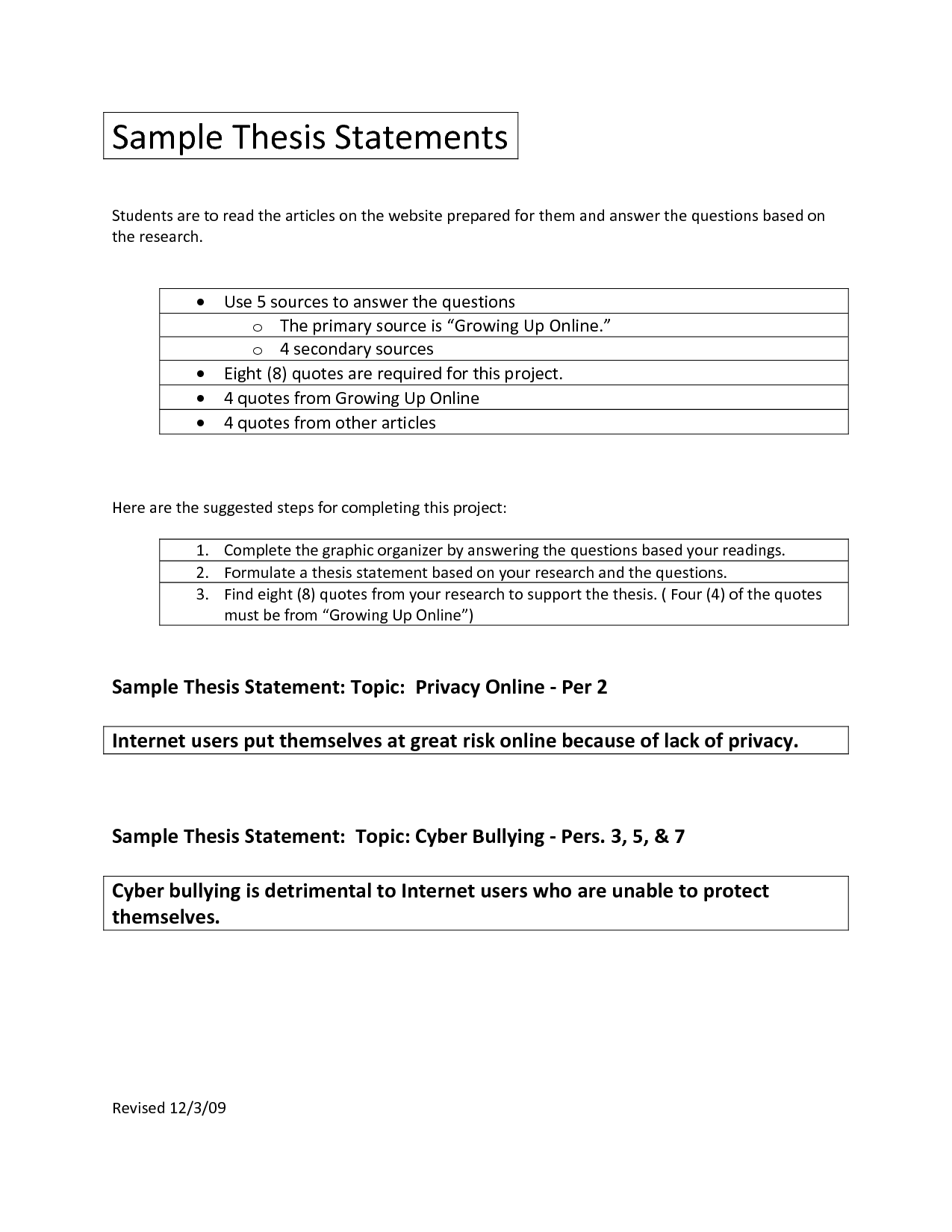 PhD Thesis Statement for Research Scholars | Dissertation Statements