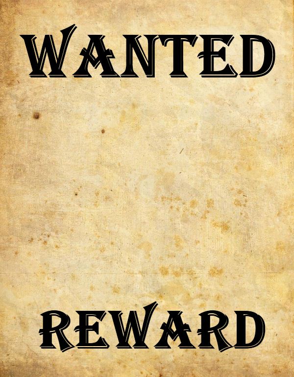 what"s the simplest way of fashioning a wanted
