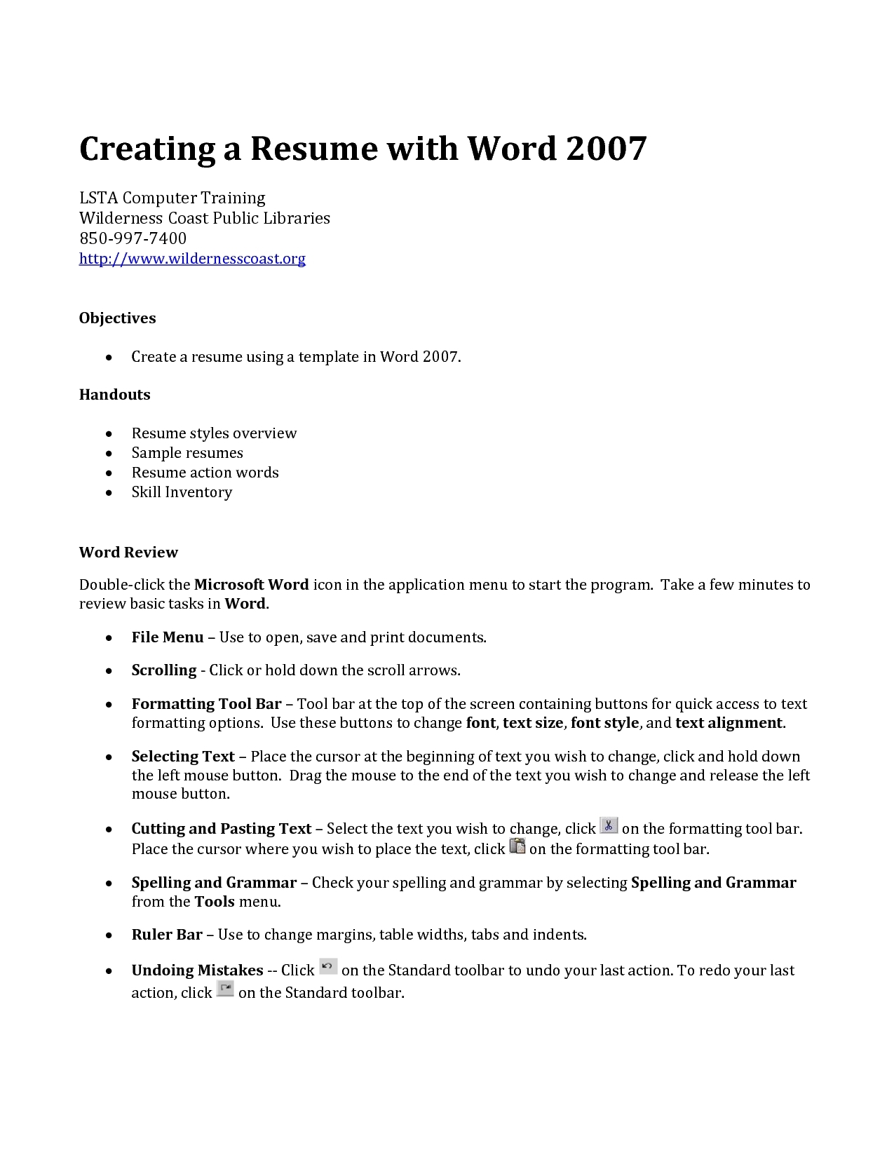 how to create a resume