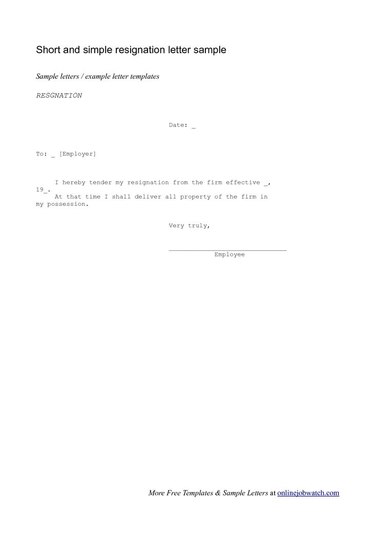 resigning letter example example of resigning letter