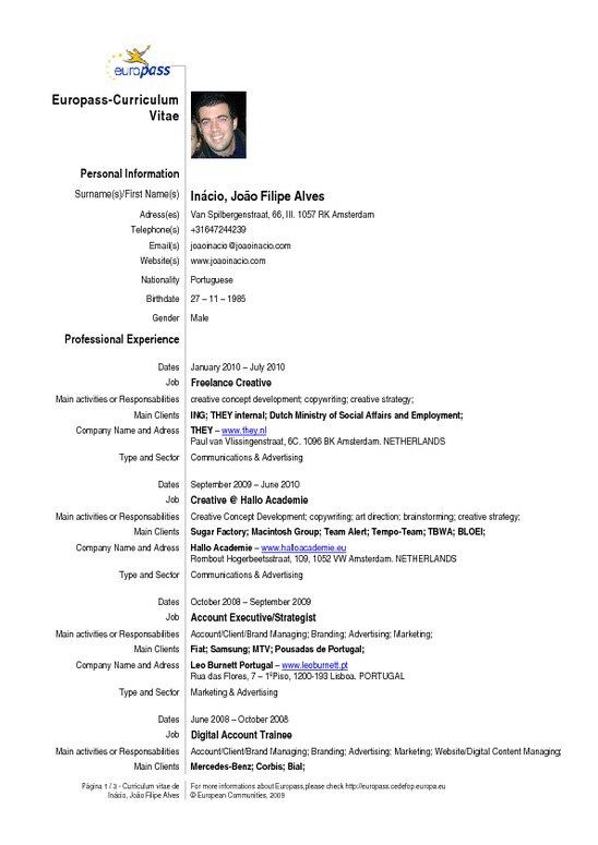 resume english examples 24