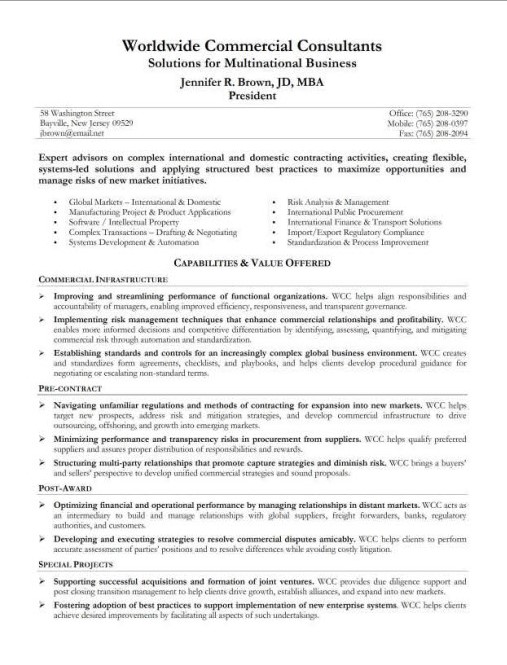 Resume Summary Examples