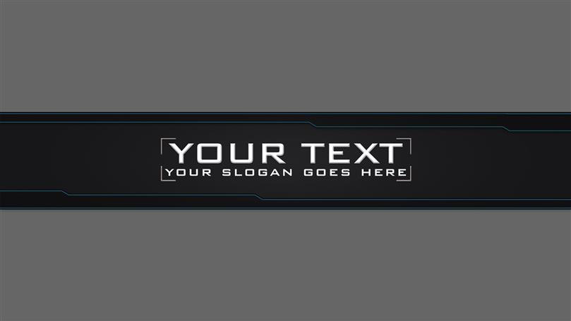 Where can you find a YouTube Banner Template?