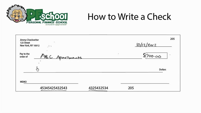 How To Write A Check in 6 Easy Steps