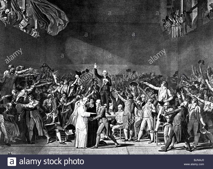 what was the tennis court oath