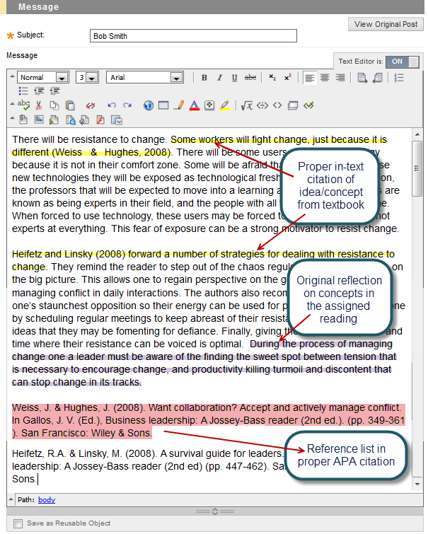 how to write a quote in an essay document