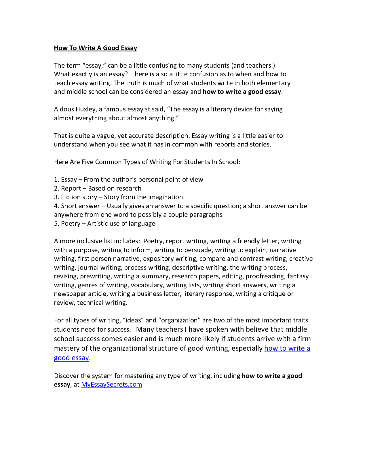how do you write the conclusion of an essay