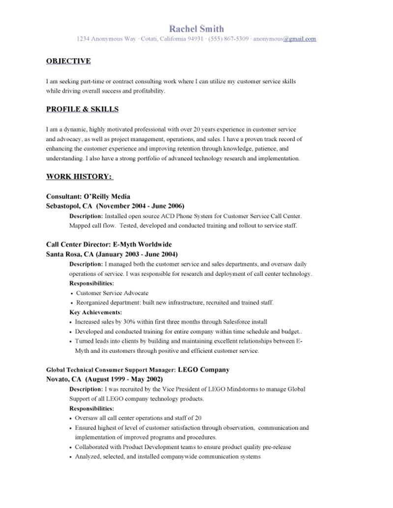 How To Write Resume Objective For Internship - When Should You Use