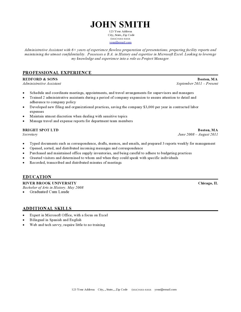 Resume Templates