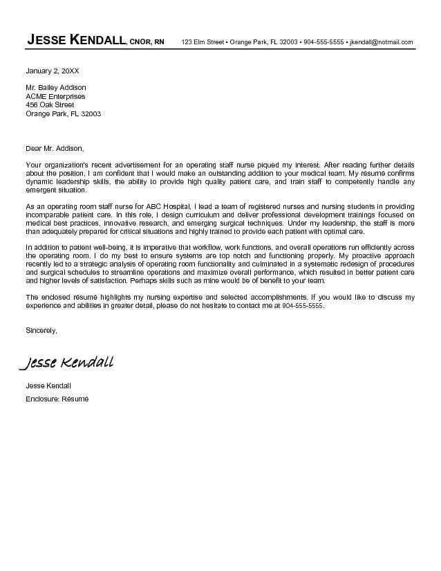 Cover letter to job application sample