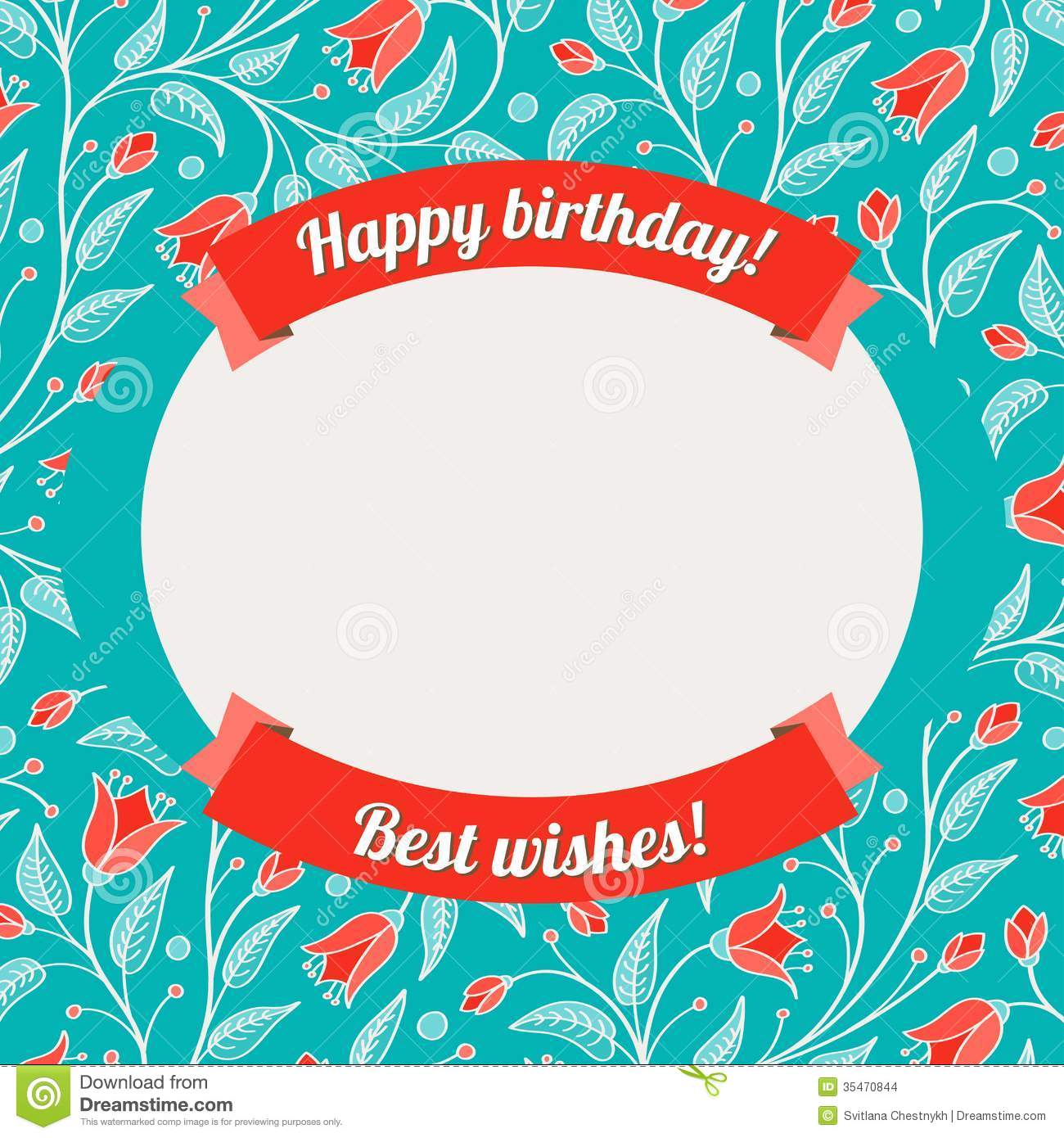 Birthday Card Template Birthday Card Template