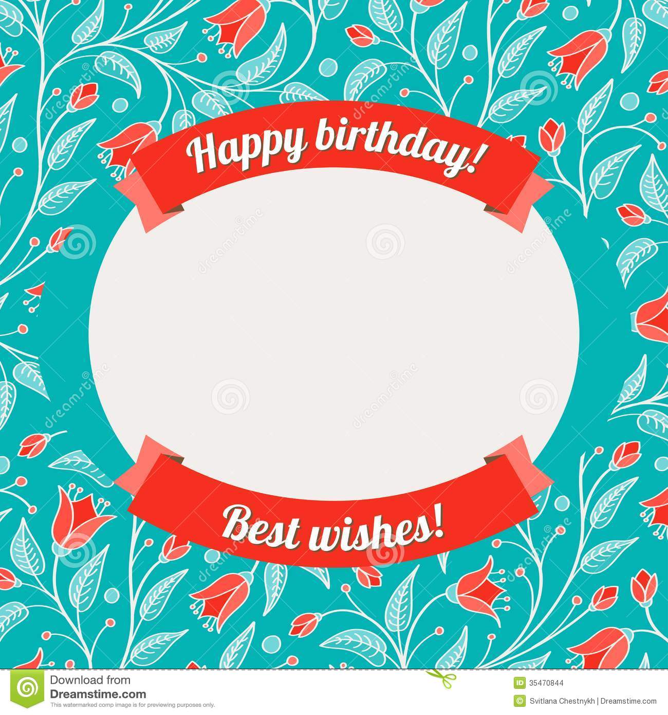  Birthday  Card Template 