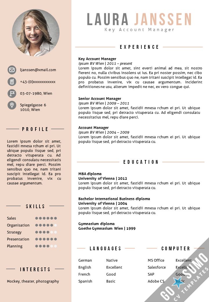 A curriculum vitae (cv), latin for course of life, is a detailed professional document highlighting a person's education, experience and accomplishments. Sample Of A Cv : Where can you find a CV Template?
