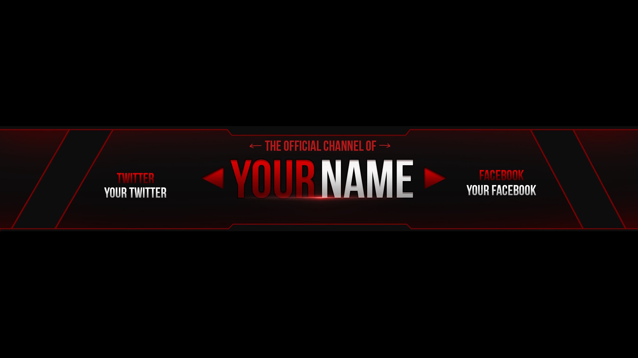 What is a Youtube Banner  Template  