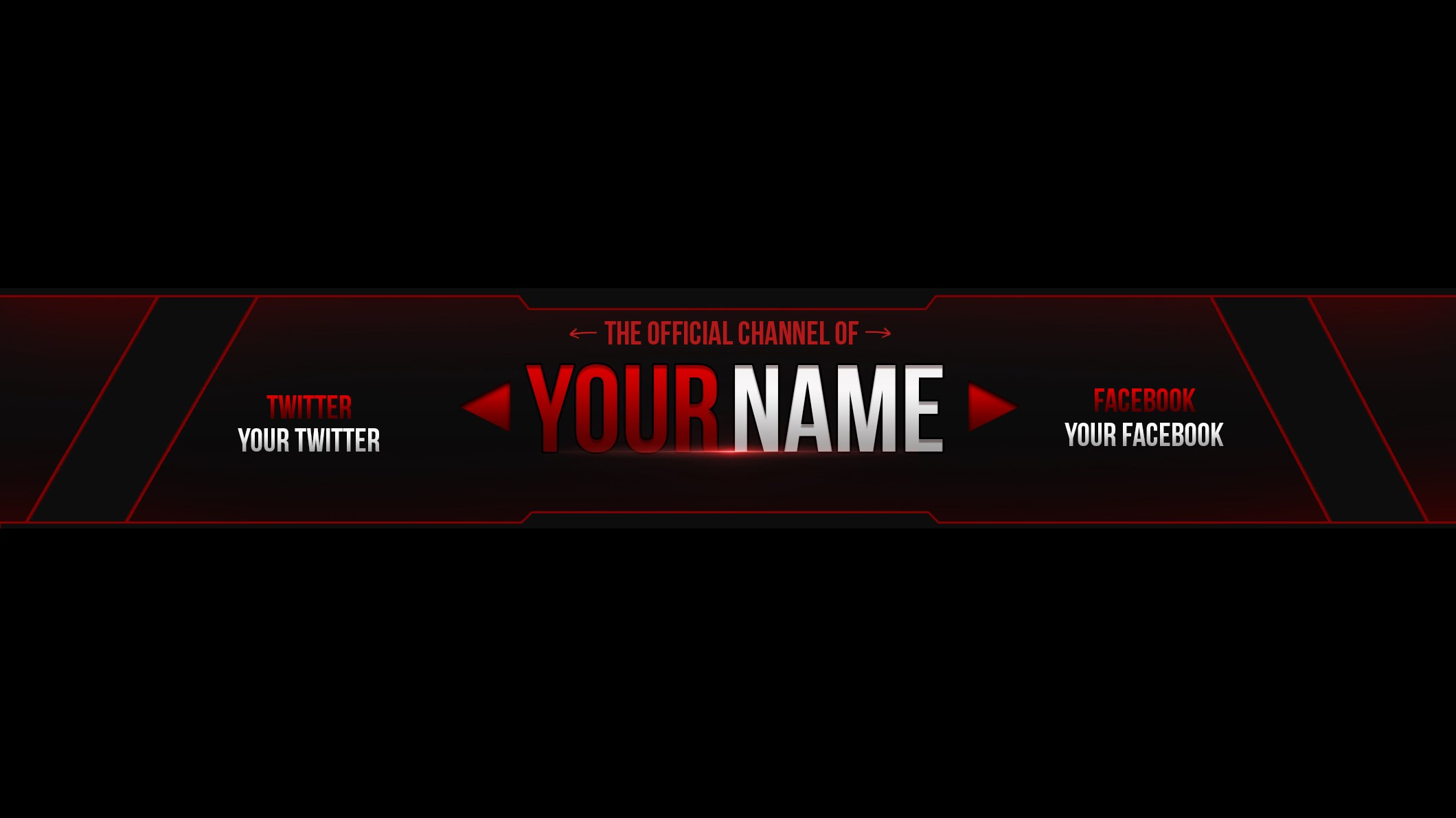 What is a Youtube Banner Template What is a Youtube Banner Template