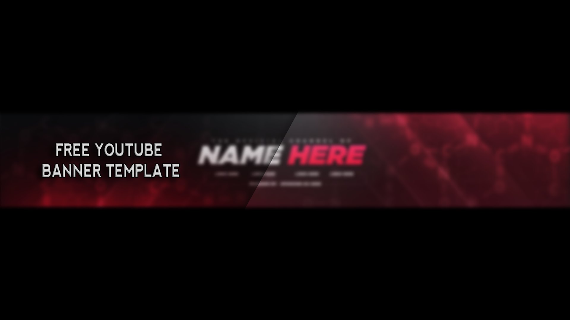 What is a Youtube Banner Template?