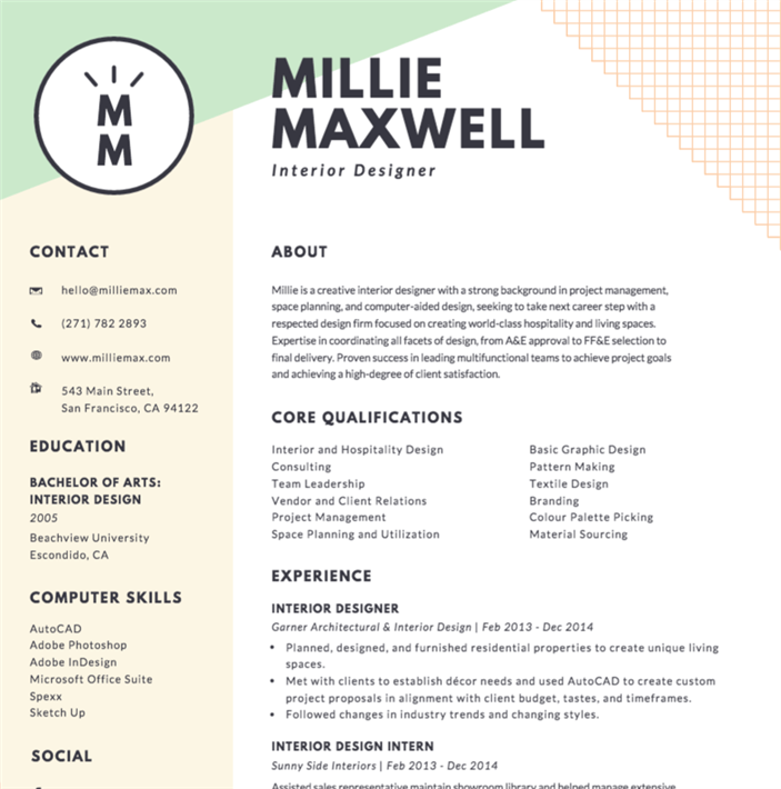 Create a Resume