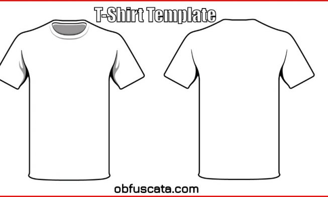 Download T-Shirt Template Illustrator