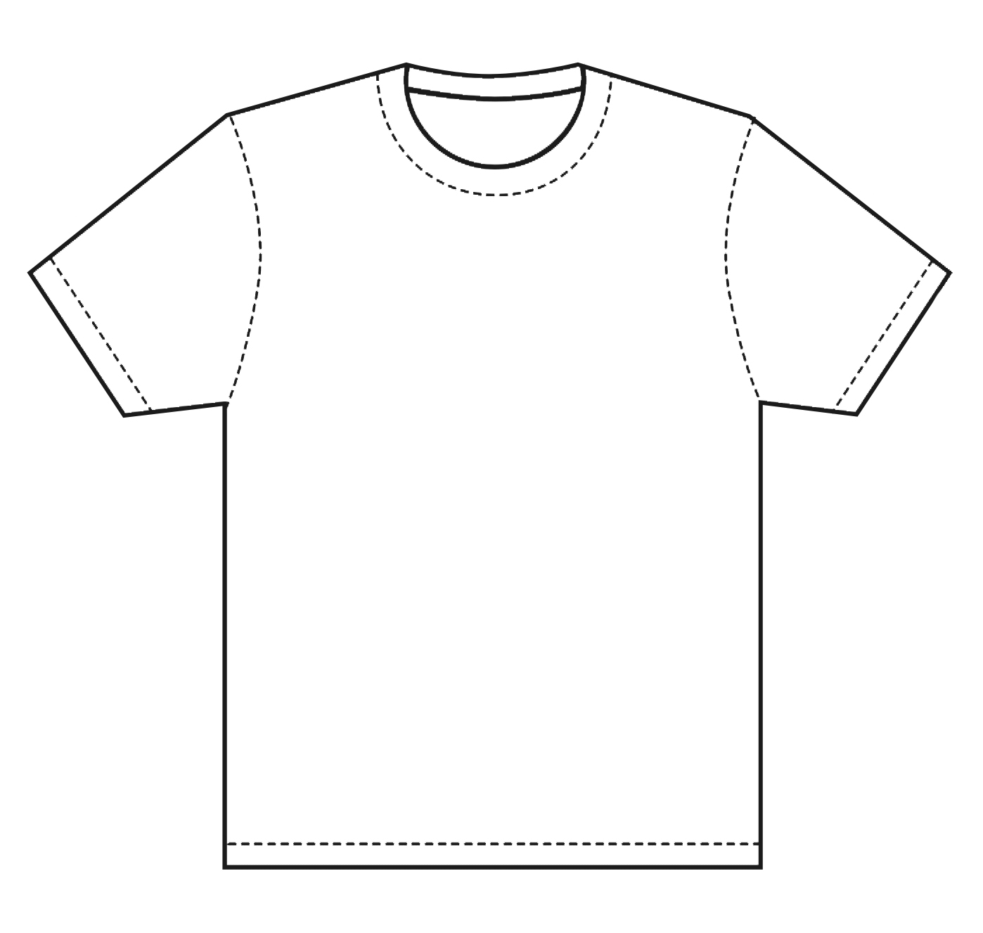 Download T-Shirt Template Illustrator