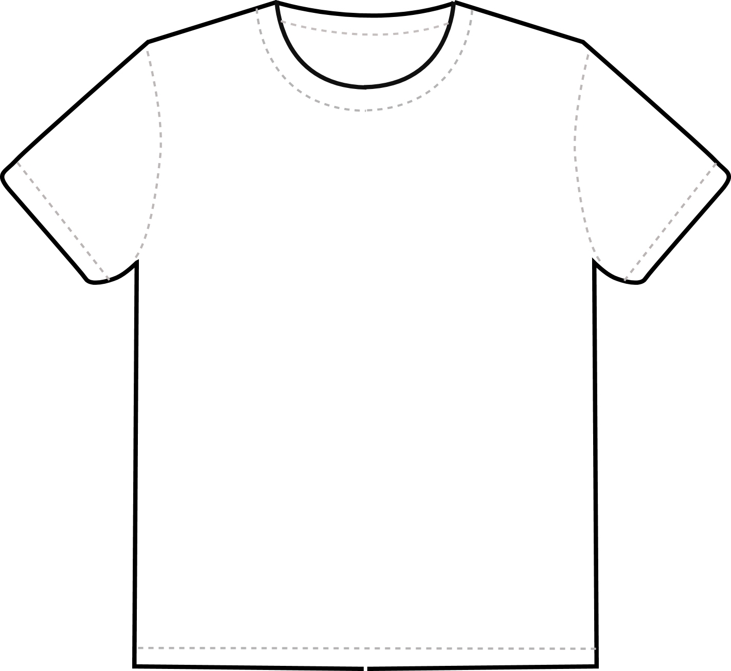  T  Shirt  Template  Illustrator